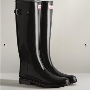 Authentic HUNTER Rainboots: Womens size 8